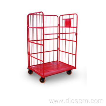 Logistics OEM Cage Trolley with Belt